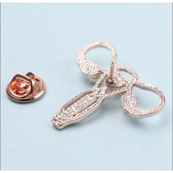 Female Reproductive Pin -Silver - Picture 3 of 9
